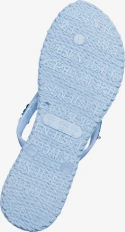 ILSE JACOBSEN Slippers Teenslipper BEET02 Dames Blauw -Ilse Jacobsen 0675197a3b5f7bac41f2c8abe81ff0d5