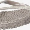ILSE JACOBSEN Slippers Teenslipper Dames Lichtgrijs -Ilse Jacobsen 081a016454aac6153537602f28425003