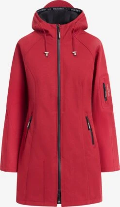 ILSE JACOBSEN Regenmantels Functionele Mantel RAIN37 Dames Donkerrood