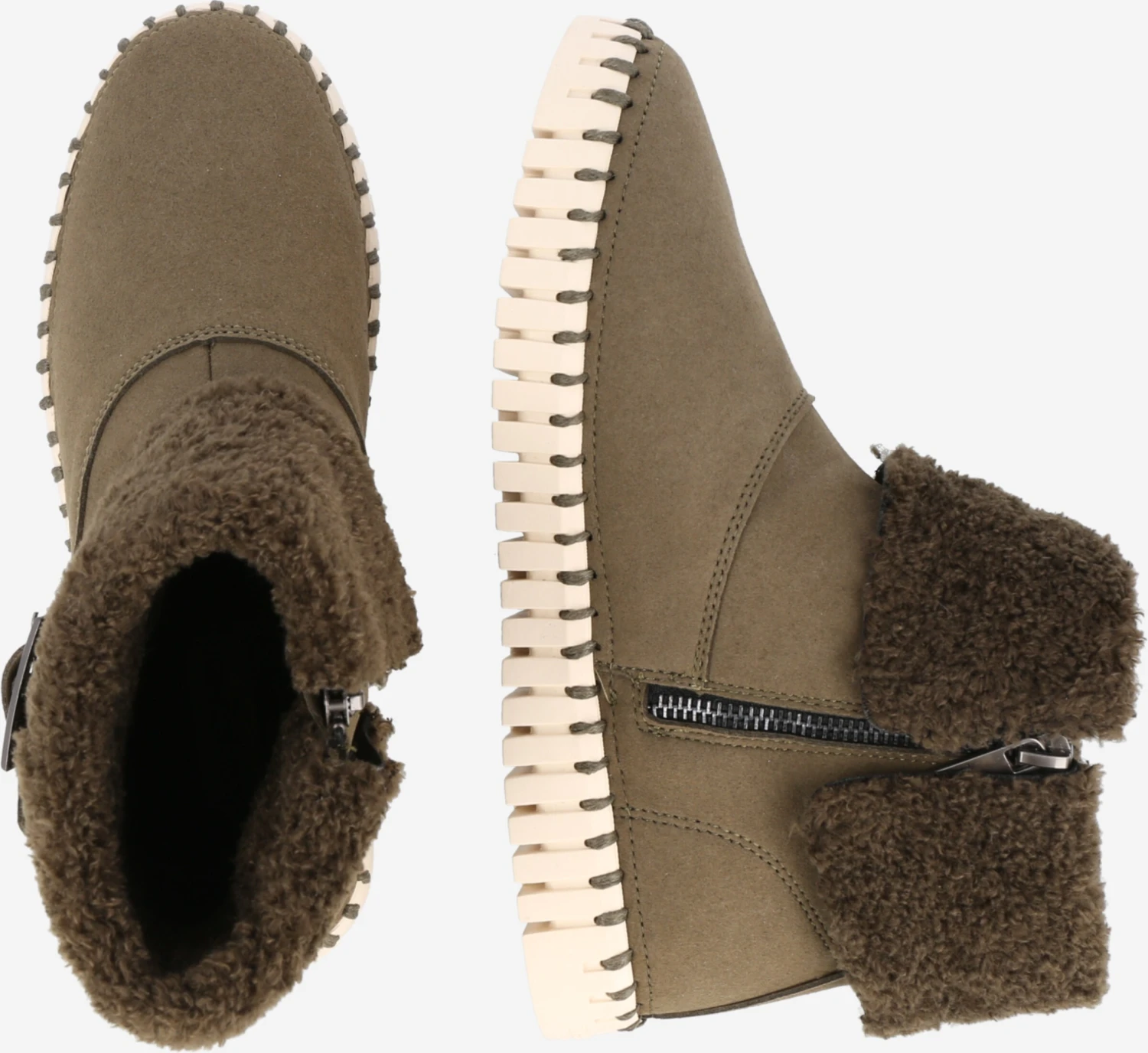 ILSE JACOBSEN Laarzen Snowboots Tulip Dames Kaki 4 ILSE JACOBSEN Laarzen Snowboots Tulip Dames Kaki - Afbeelding 2