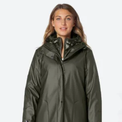 Regenjas Ilse Jacobsen Women RAIN153 Army -Ilse Jacobsen 15320army20green204