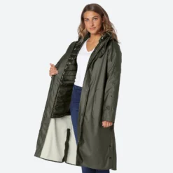 Regenjas Ilse Jacobsen Women RAIN153 Army -Ilse Jacobsen 15320army20green205