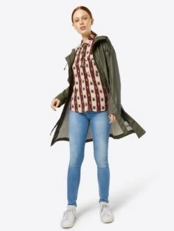 ILSE JACOBSEN Tussenjassen Tussenjas Dames Olijfgroen -Ilse Jacobsen 1c776638bcd7085374b4354f0d3040ef