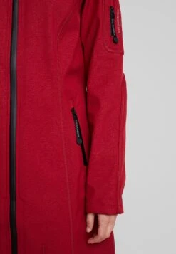 ILSE JACOBSEN Functional Raincoat - Parka - Rhubarb -Ilse Jacobsen 1f40ef479d3742378730d29cc90886c3