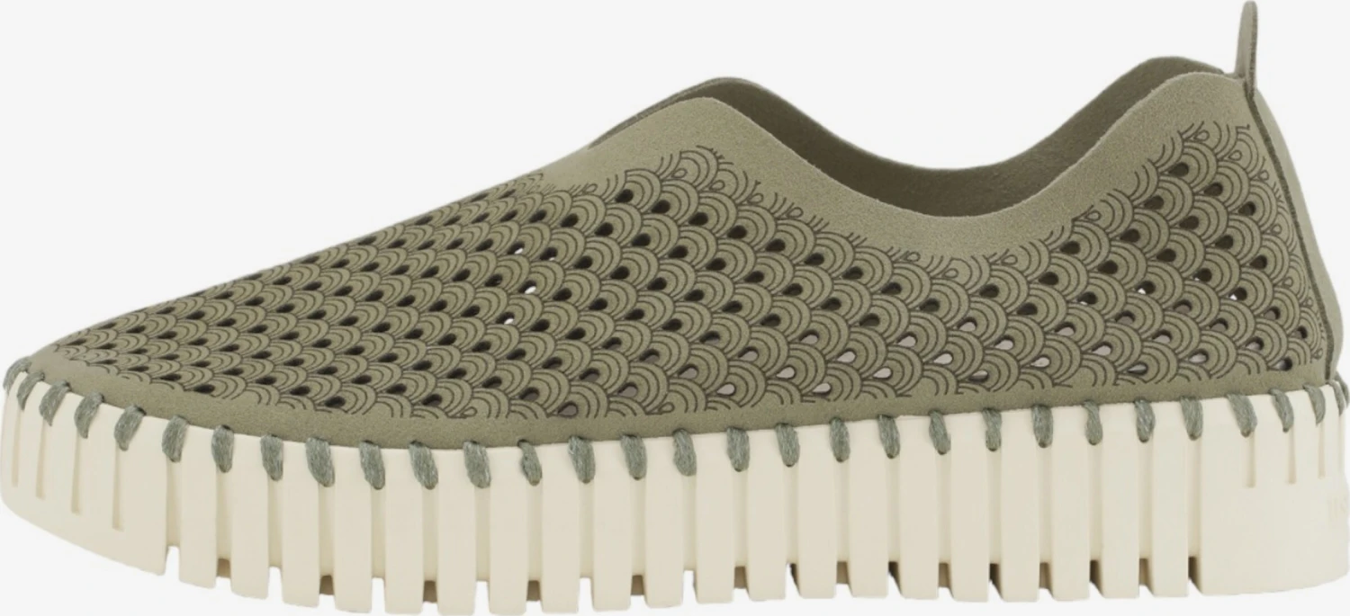 ILSE JACOBSEN Slip-on Sneakers Slip-on TULIP Dames Olijfgroen 5 ILSE JACOBSEN Slip-on Sneakers Slip-on TULIP Dames Olijfgroen - Afbeelding 3