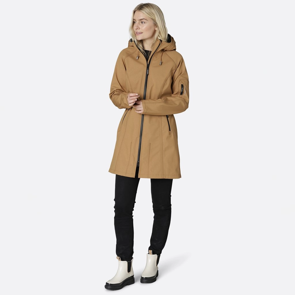 Regenjas Ilse Jacobsen RAIN37 Cashew 4 Regenjas Ilse Jacobsen RAIN37 Cashew - Afbeelding 2