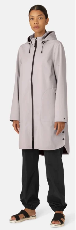 Regenjas Ilse Jacobsen Women RAIN128 Concrete -Ilse Jacobsen 2 regenjas20ilse20jacobsen20women20rain12820concrete 1