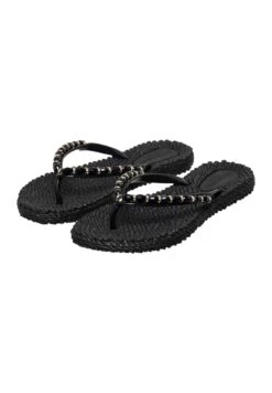 ILSE JACOBSEN Beet - Teenslippers - Black -Ilse Jacobsen 22e762244035492cb5f5c40f3f87c100