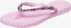 ILSE JACOBSEN Slippers Teenslipper BEET02 Dames Rosa
