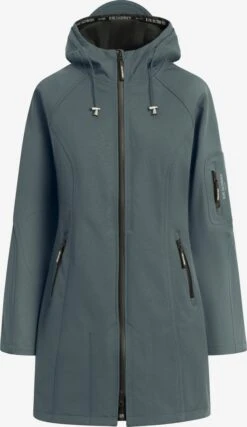 ILSE JACOBSEN Regenmantels Functionele Mantel RAIN37 Dames Donkergrijs