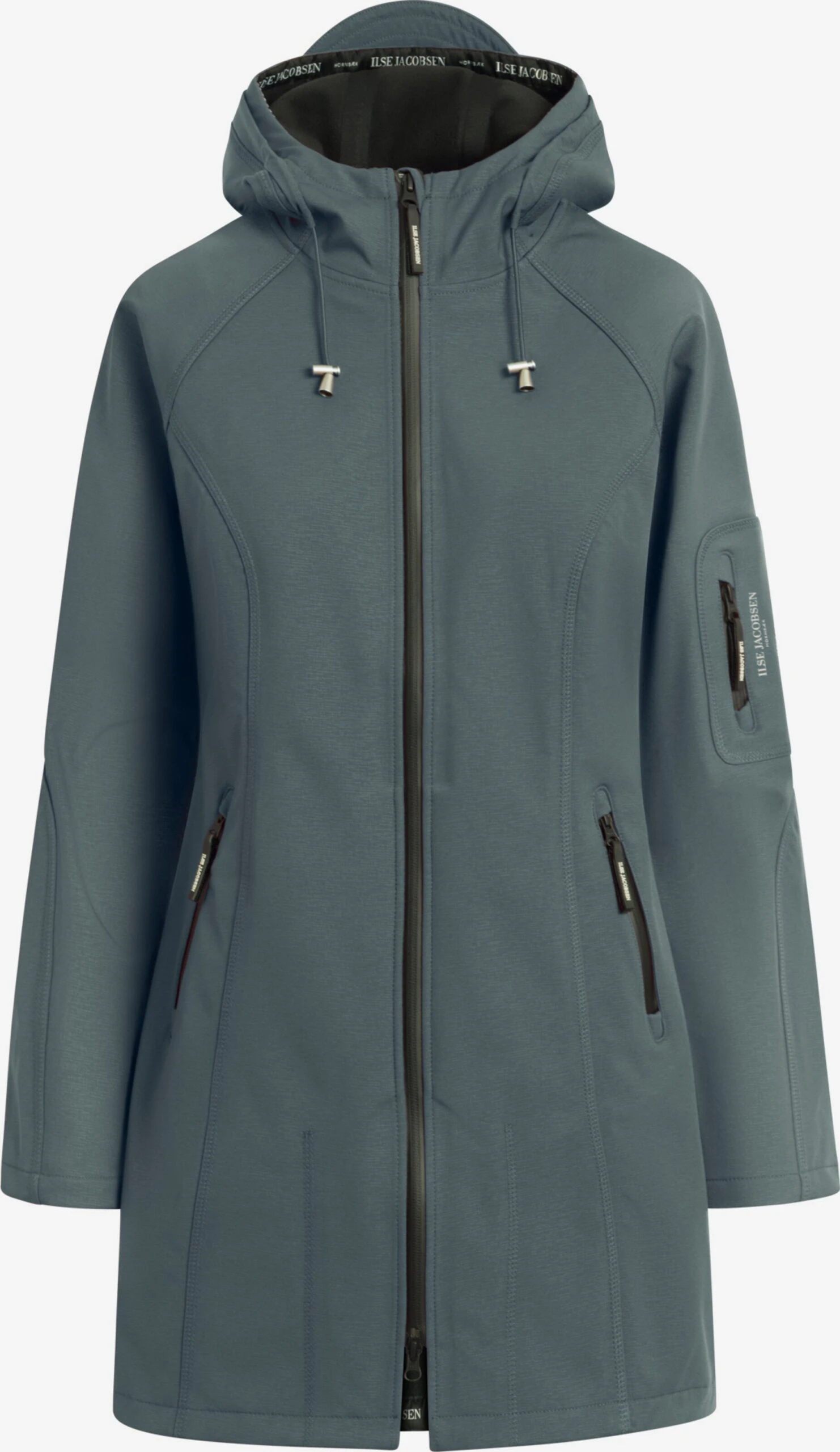 ILSE JACOBSEN Regenmantels Functionele Mantel RAIN37 Dames Donkergrijs 3 ILSE JACOBSEN Regenmantels Functionele Mantel RAIN37 Dames Donkergrijs