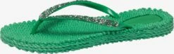 ILSE JACOBSEN Slippers Teenslipper CHEER Dames Groen