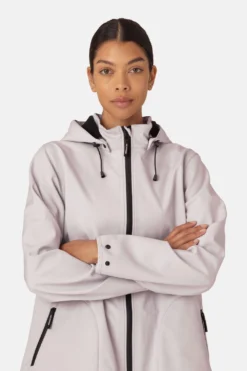 Regenjas Ilse Jacobsen Women RAIN128 Concrete -Ilse Jacobsen 3 regenjas20ilse20jacobsen20women20rain12820concrete 2