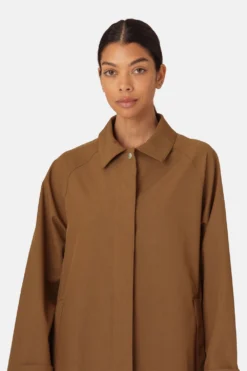 Regenjas Ilse Jacobsen Women RAIN203 Walnut -Ilse Jacobsen 3 regenjas20ilse20jacobsen20women20rain20320walnut 2