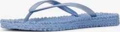 ILSE JACOBSEN Slippers Teenslipper Cheerful 01 Dames Lichtblauw