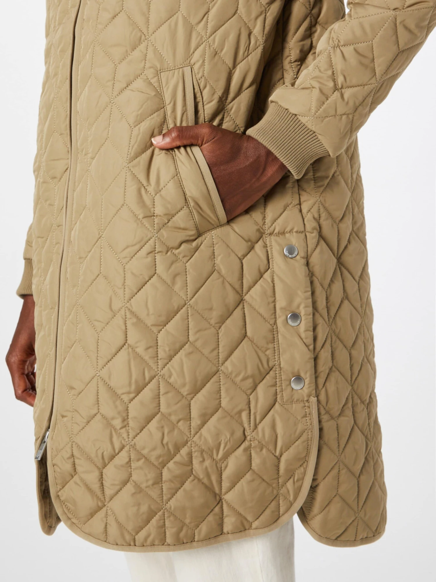 ILSE JACOBSEN Tussenmantels Tussenmantel Dames Donkerbeige 4 ILSE JACOBSEN Tussenmantels Tussenmantel Dames Donkerbeige - Afbeelding 2