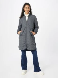 ILSE JACOBSEN Tussenmantels Tussenmantel Dames Donkergrijs -Ilse Jacobsen 35a8d470e296e801cdea46c45bf61619