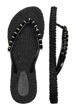 ILSE JACOBSEN Beet - Teenslippers - Black -Ilse Jacobsen 35d859f39f5345c78b154999110812e4