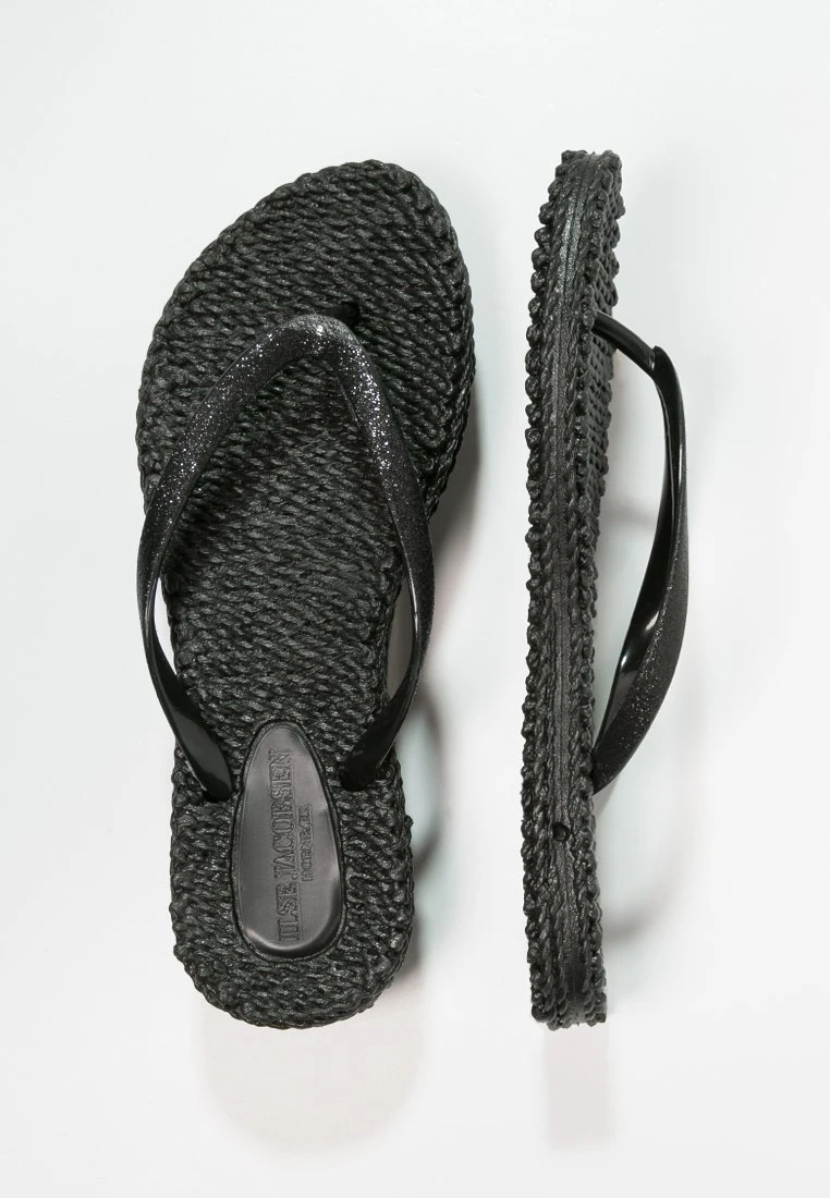 ILSE JACOBSEN Cheerful - Teenslippers - Black 3 ILSE JACOBSEN Cheerful - Teenslippers - Black - Afbeelding 2