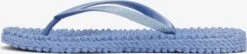 ILSE JACOBSEN Slippers Teenslipper Cheerful 01 Dames Lichtblauw -Ilse Jacobsen 36dfb3fabe87c3e3c08963604a674233