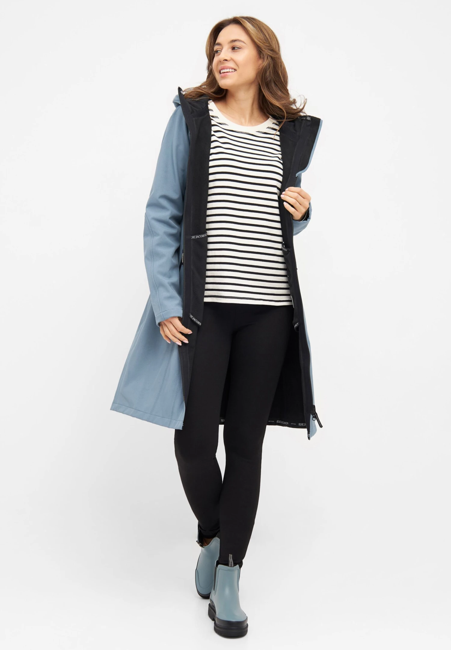 ILSE JACOBSEN Rain37L - Regenjas - Winter Ocean 4 ILSE JACOBSEN Rain37L - Regenjas - Winter Ocean - Afbeelding 2