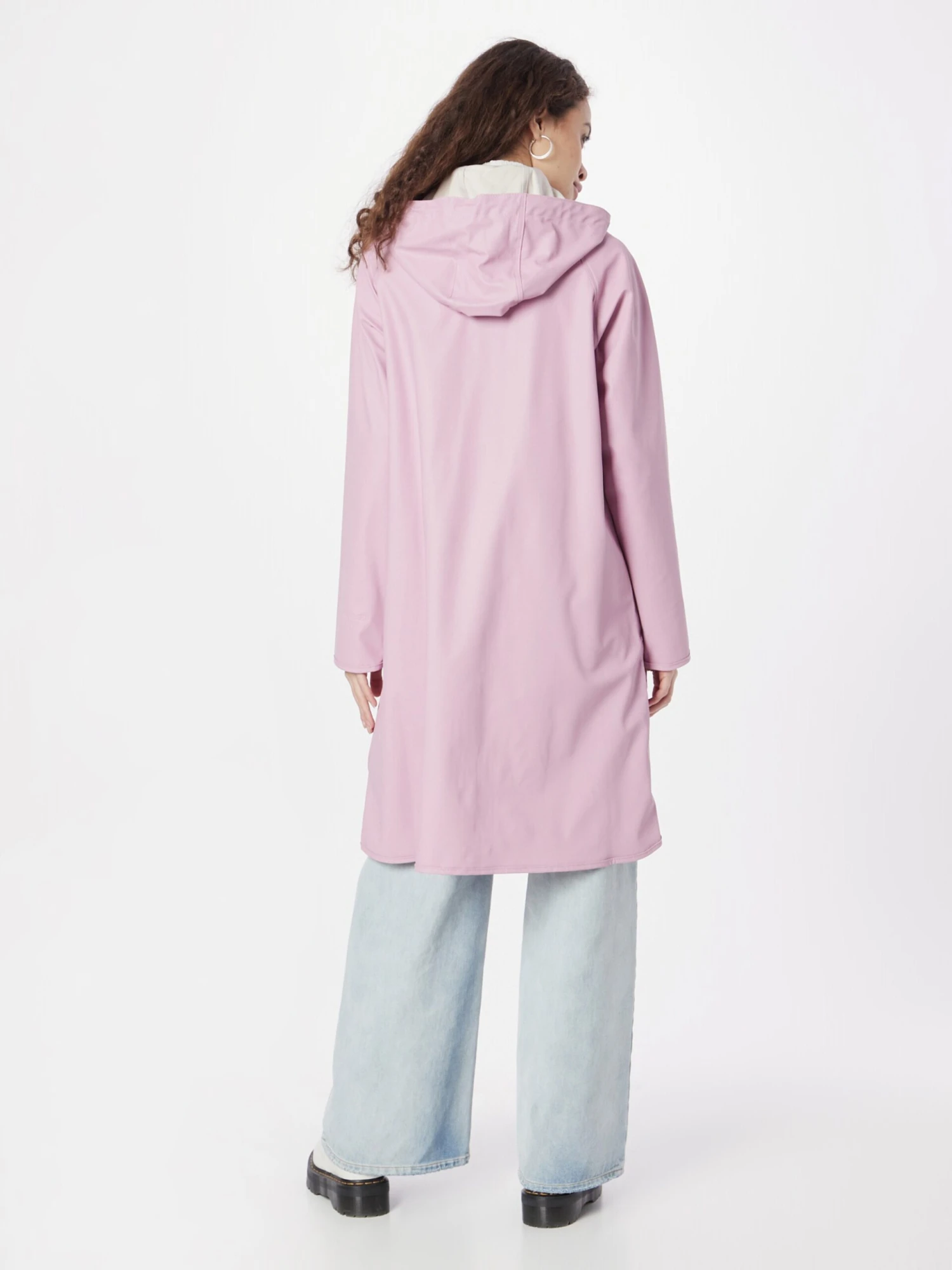 ILSE JACOBSEN Regenmantels Functionele Mantel Dames Rosa 6 ILSE JACOBSEN Regenmantels Functionele Mantel Dames Rosa - Afbeelding 4