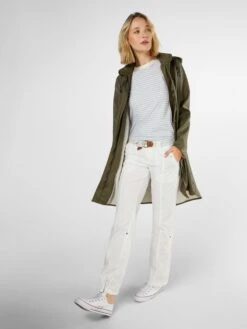 ILSE JACOBSEN Regenmantels Functionele Mantel Dames Olijfgroen -Ilse Jacobsen 3b427baa824992a5942654d9925d24db