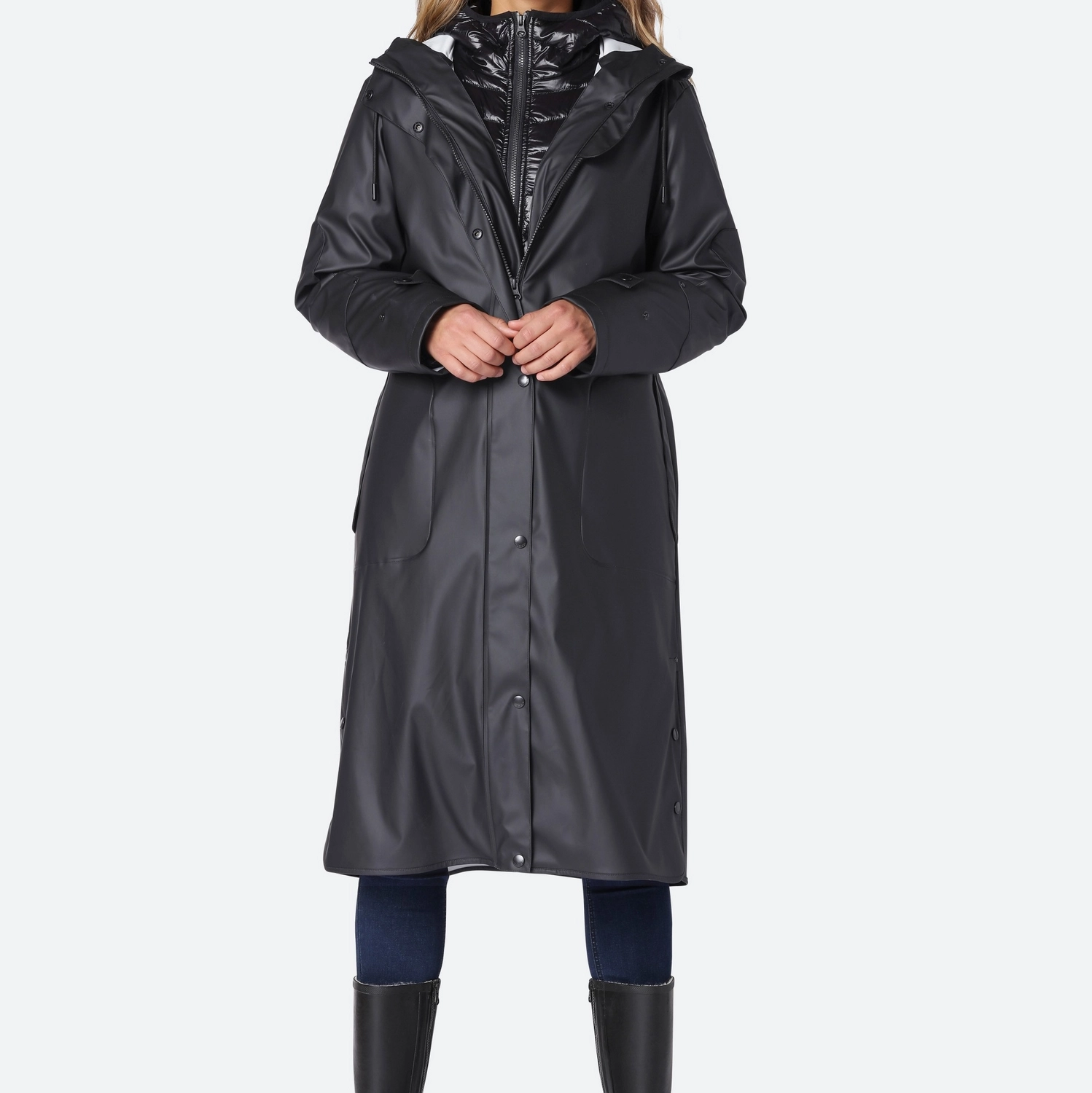 Regenjas Ilse Jacobsen RAIN153 Black 6 Regenjas Ilse Jacobsen RAIN153 Black - Afbeelding 4