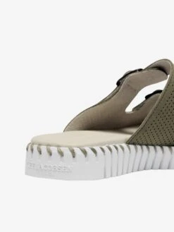 ILSE JACOBSEN Klassieke Muiltjes Muiltjes TULIP1176LC Dames Olijfgroen -Ilse Jacobsen 41d8d33bc050ca5c7c0ee16d9a82c995