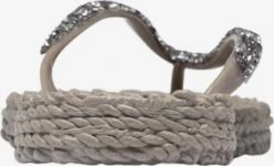 ILSE JACOBSEN Slippers Teenslipper CHEERFUL03G Dames Lichtgrijs -Ilse Jacobsen 41ee9d24740c9c0667c0145e4bb1e65f