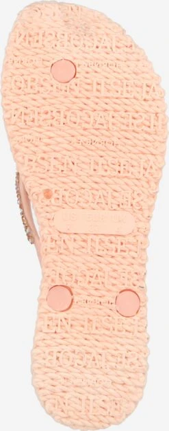 ILSE JACOBSEN Slippers Teenslipper Cheerful Dames Abrikoos / Koraal -Ilse Jacobsen 43b92759925806d63a56c1f509724b5a