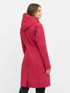 ILSE JACOBSEN Regenmantels Tussenmantel RAIN37L Dames Donkerrood -Ilse Jacobsen 458dace92b0df405caff811972fc57bb