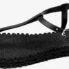 ILSE JACOBSEN Slippers Teenslipper CHEERFUL11M Dames Zwart -Ilse Jacobsen 4abd6da6f2c5503ac701203cb1d15e4c