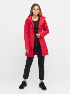 ILSE JACOBSEN Outdoor Jassen Functionele Jas RAIN37B Dames Rood -Ilse Jacobsen 5432d319254f583d8d100139e121aa76