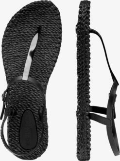 ILSE JACOBSEN Slippers Teenslipper CHEERFUL11M Dames Zwart -Ilse Jacobsen 576aa5d1129656cfe82db84e1c4deefd