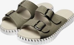 ILSE JACOBSEN Klassieke Muiltjes Muiltjes TULIP1176LC Dames Olijfgroen -Ilse Jacobsen 5a078f06fdb8331e5934356958b05f32