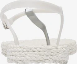 ILSE JACOBSEN Slippers Teenslipper CHEERFUL11M Dames Wit -Ilse Jacobsen 5b70bfe90a77a05a4182d989e3fa1a94