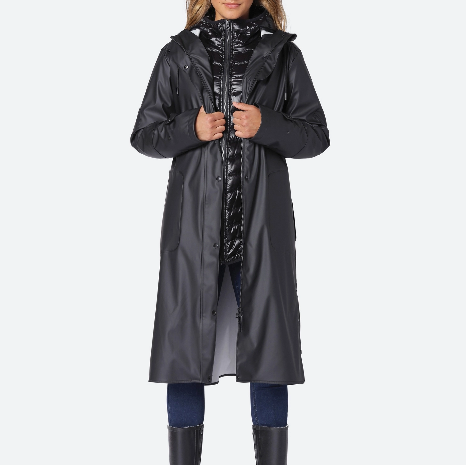 Regenjas Ilse Jacobsen RAIN153 Black 9 Regenjas Ilse Jacobsen RAIN153 Black - Afbeelding 7