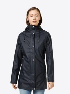 ILSE JACOBSEN Regenmantels Functionele Mantel Dames Navy -Ilse Jacobsen 72f78228fc9ef8a43da8a540f92a1a41