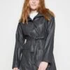 ILSE JACOBSEN Trenchcoat - Dark Shadow -Ilse Jacobsen 7ab32b66b3e247ce8d9facff12e7596d