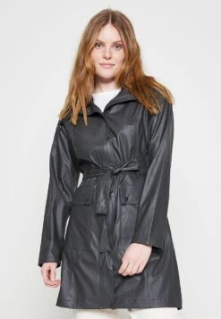 ILSE JACOBSEN Trenchcoat - Dark Shadow