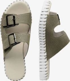 ILSE JACOBSEN Klassieke Muiltjes Muiltjes TULIP1176LC Dames Olijfgroen -Ilse Jacobsen 808288d22f156ddf242d0c5aefcd803e