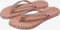 ILSE JACOBSEN Slippers Teenslipper CHEERFUL03G Dames Oudroze -Ilse Jacobsen 80c60163e894b7fabeb03b62b8767f3c