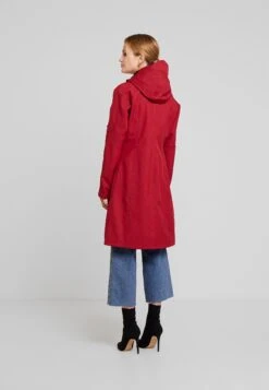 ILSE JACOBSEN Functional Raincoat - Parka - Rhubarb -Ilse Jacobsen 824aa317447f4fe8ad5032a86721ca8e