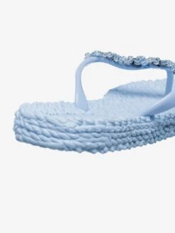 ILSE JACOBSEN Slippers Teenslipper BEET02 Dames Blauw -Ilse Jacobsen 83e777ffb309a5bd8634589d78d8cffb