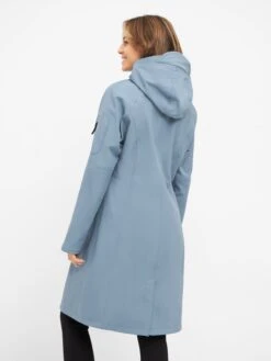 ILSE JACOBSEN Regenmantels Tussenmantel Dames Blauw -Ilse Jacobsen 86e99be8eaebe02199c8883837e9cf11