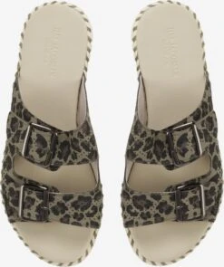 ILSE JACOBSEN Klassieke Muiltjes Muiltjes TULIP1176LE Dames Olijfgroen -Ilse Jacobsen 8efe22592b6c6eda20a346089a3a9b40