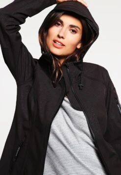 ILSE JACOBSEN Rain - Parka - Black -Ilse Jacobsen 950fe1ca3d54484babe5d0cbf8067601