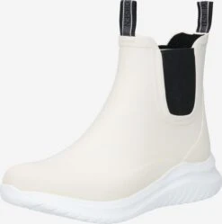 ILSE JACOBSEN Enkellaarsjes Chelsea Boots Dames Crème