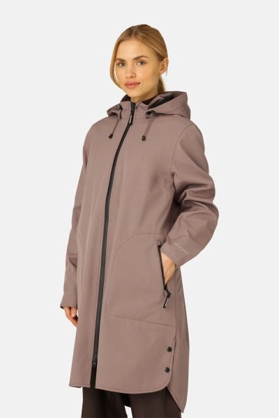 Regenjas Ilse Jacobsen Women RAIN128 Old Lavender 4 Regenjas Ilse Jacobsen Women RAIN128 Old Lavender - Afbeelding 2